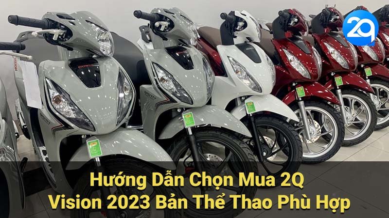 Hướng Dẫn Chọn Mua 2Q Vision 2023 Bản Thể Thao Phù Hợp