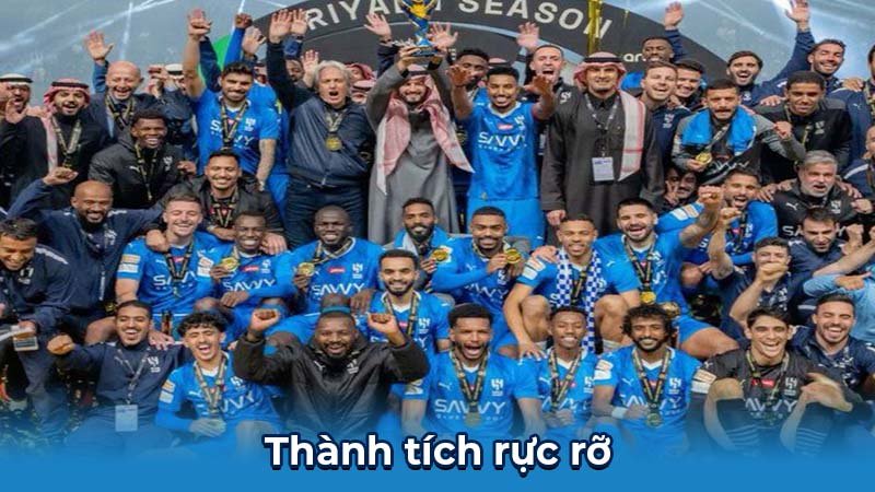 Thành tích rực rỡ
