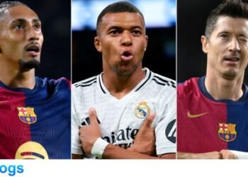 Vua phá lưới La Liga 2024/25 - Lewandowski và Raphinha dẫn đầu, Mbappe bám đuổi 6 Vua phá lưới La Liga 2024/25